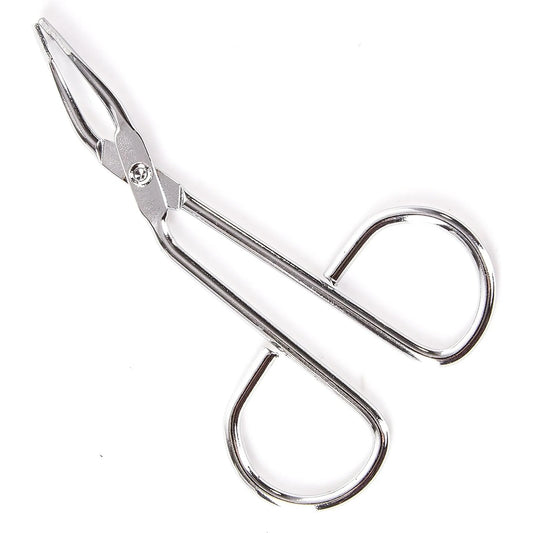 Stainless Steel Scissor Tweezers - Facial Hair Removal
