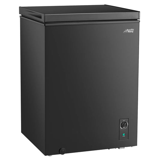 Arctic King 5.1 Cu ft Chest Freezer, Convertible, Black